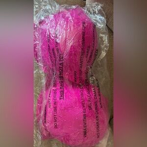 Ashley Stewart Pink Lace Bra